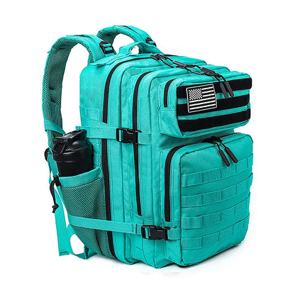 Sac à dos tactique 45 L avec système MOLLE et compartiment PC