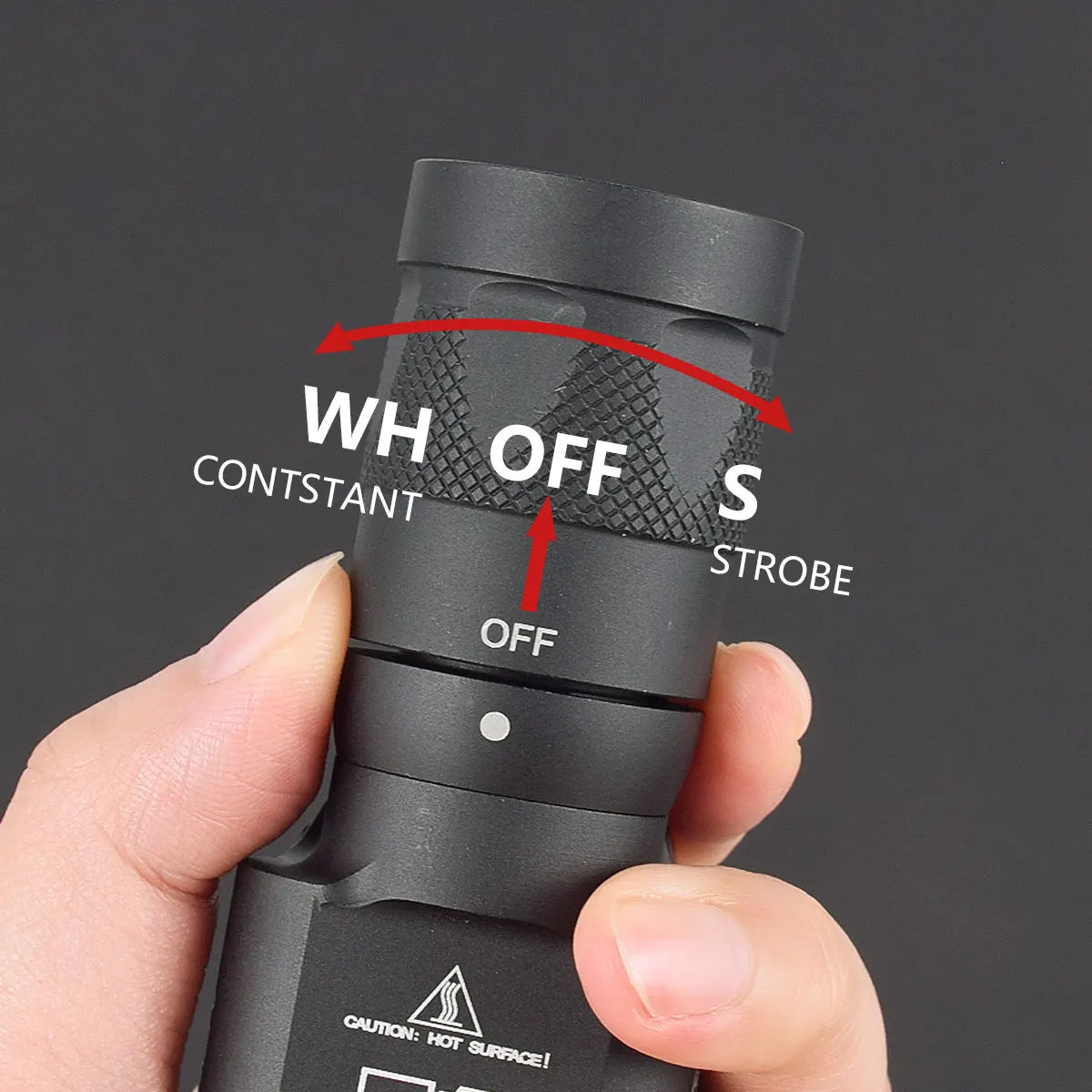 Lampe Tactique X300 Ultra / XH35 / X300V – LED Haute Puissance pour Rail 20mm - BLACKBEARD OUTDOOR INDUSTRIES