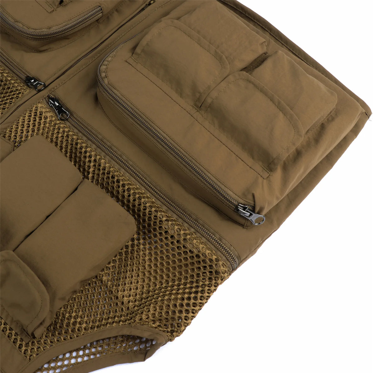 Gilet Tactique Multipoches Homme - Sans Manches, Mesh Respirant Été