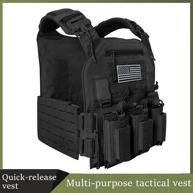 porte plaque tactique 1000D Quick Release - BLACKBEARD OUTDOOR INDUSTRIES