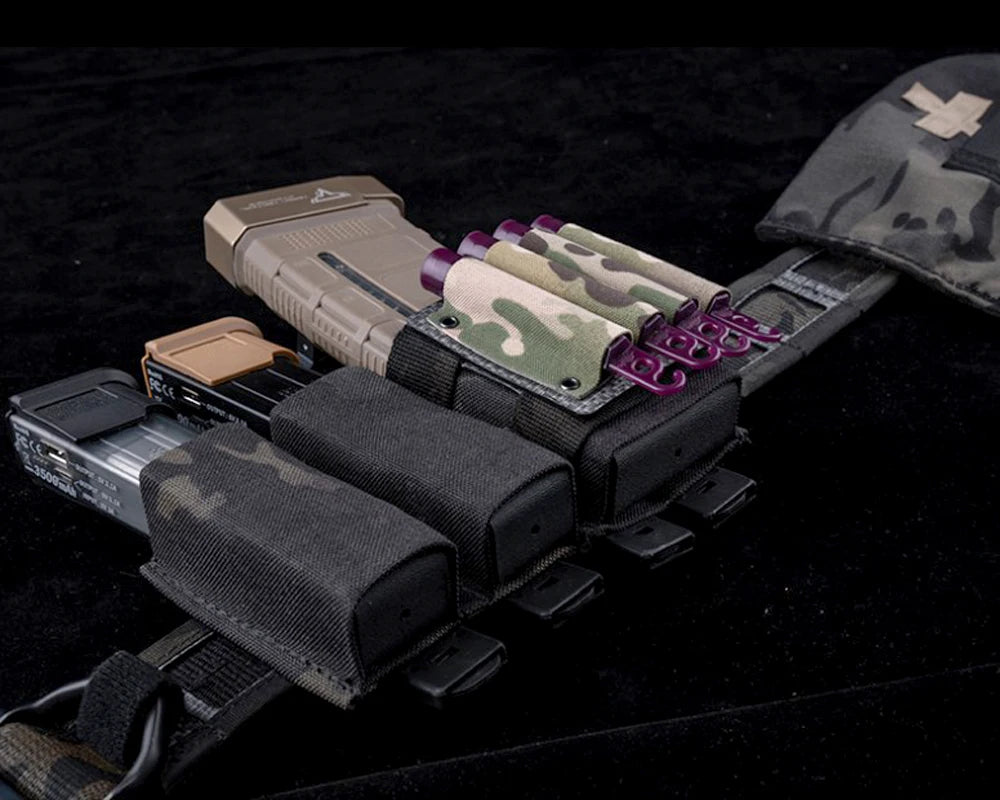 KOLINLOV Glow Sticks Pouch – Pochette de Rangement Tactique pour Bâtons Lumineux - BLACKBEARD OUTDOOR INDUSTRIES