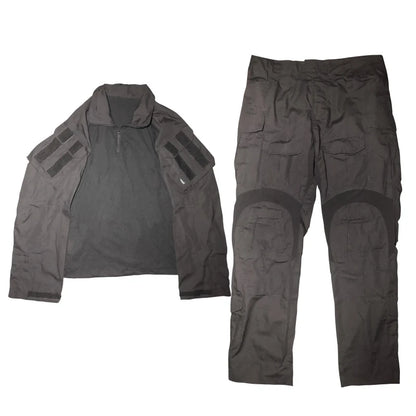 Black G3 Combat Uniform – Ensemble Tactique Chemise + Pantalon - BLACKBEARD OUTDOOR INDUSTRIES