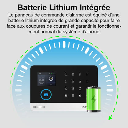 Kit Alarme Connectée WiFi 4G PGST — Détecteur Mouvement, Capteur Porte, Application Tuya - BLACKBEARD OUTDOOR INDUSTRIES