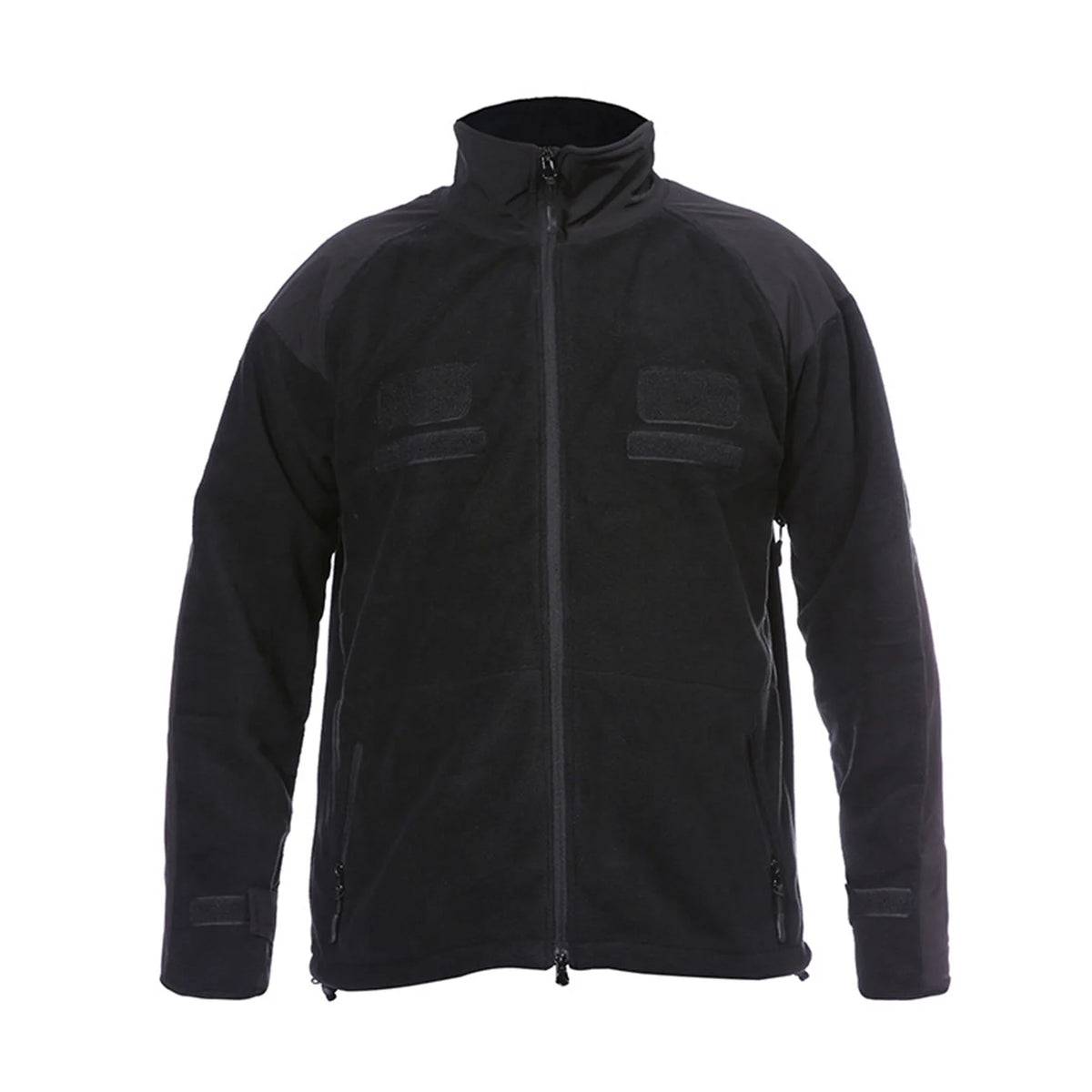 Veste Polaire Tactique Homme Col Monté - Chasse et Randonnée Montagne
