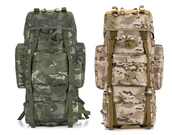 Sac à Dos Tactique 100L – Ultra Grande Capacité Étanche avec Cadre Interne - BLACKBEARD OUTDOOR INDUSTRIES