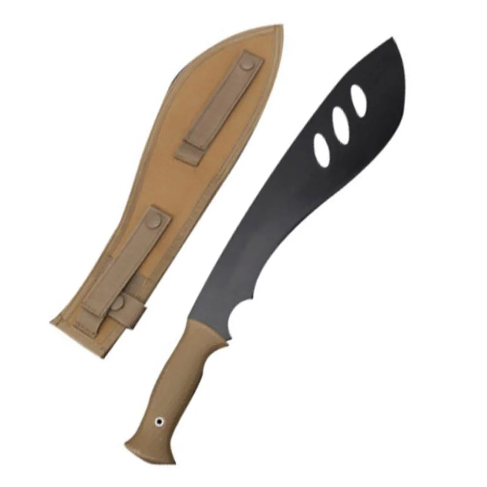 Machette d'Entraînement Tactique VULPO – Couteau Souple TPR pour Self-Défense & Combat