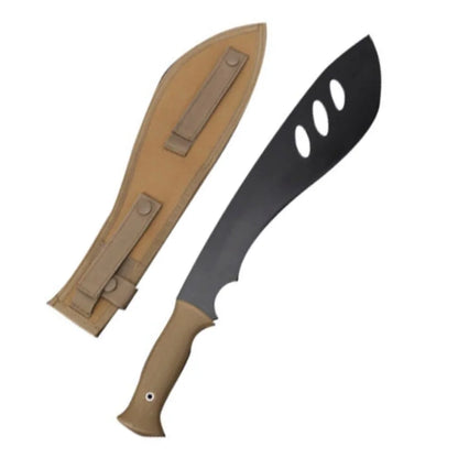 Machette d'Entraînement Tactique VULPO – Couteau Souple TPR pour Self-Défense & Combat