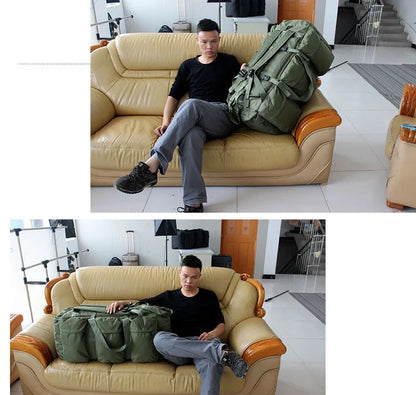 Sac à Dos Super Grand Volume 100L - Imperméable - Camping, Randonnée, Voyage - Unisexe - BLACKBEARD OUTDOOR INDUSTRIES