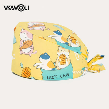 Chapeau Médical Imprimé pour Infirmières - Casquette de Scrub pour Femmes et Hommes, Uniforme Médical. - BLACKBEARD OUTDOOR INDUSTRIES