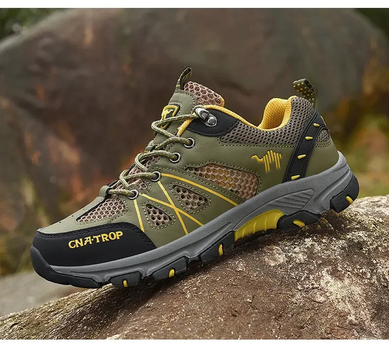 Chaussures de Randonnée Homme - Respirantes en Mesh, Légères et Résistantes - Chaussures de Sport pour Randonnée, Chasse et Activités Tactiques - BLACKBEARD OUTDOOR INDUSTRIES