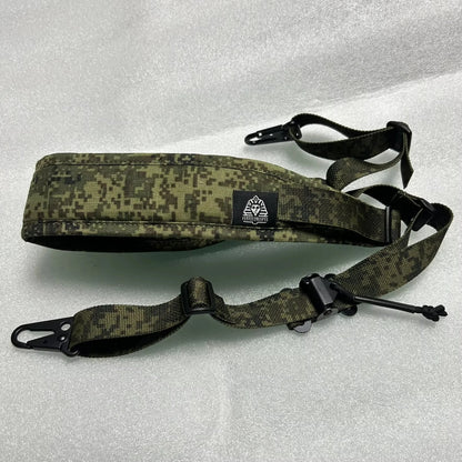 Sangle Tactique 2 Points Camouflage Nylon 500D – Réglable Quick Adjust, 9 Coloris