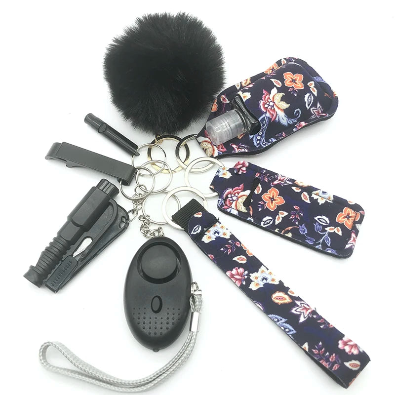 Porte-clés de survie pour femme, modèles au choix