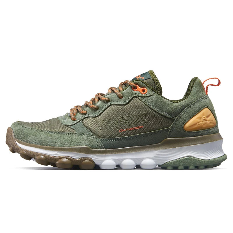 Chaussures de Randonnée Homme en Cuir Véritable — Semelle Antidérapante, Légères, Trekking & Trail