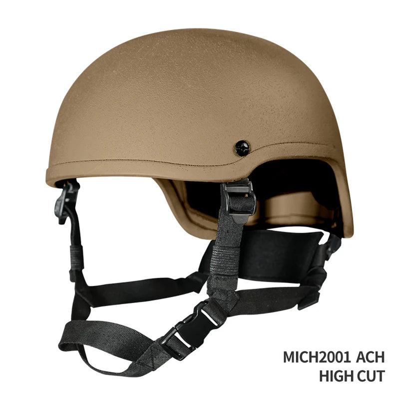 Casque tactique type MICH 2001 / 2002 – ABS, 55 à 60 cm