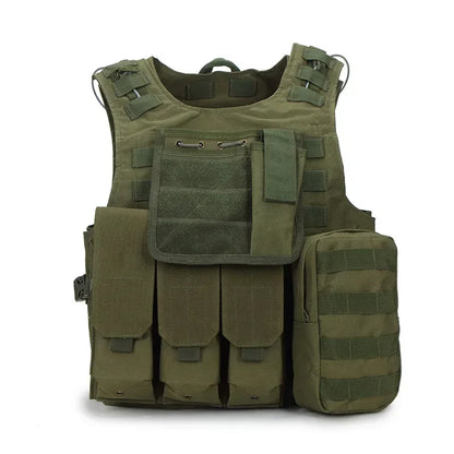 Gilet porte-plaques tactique MOLLE WOLF ENEMY