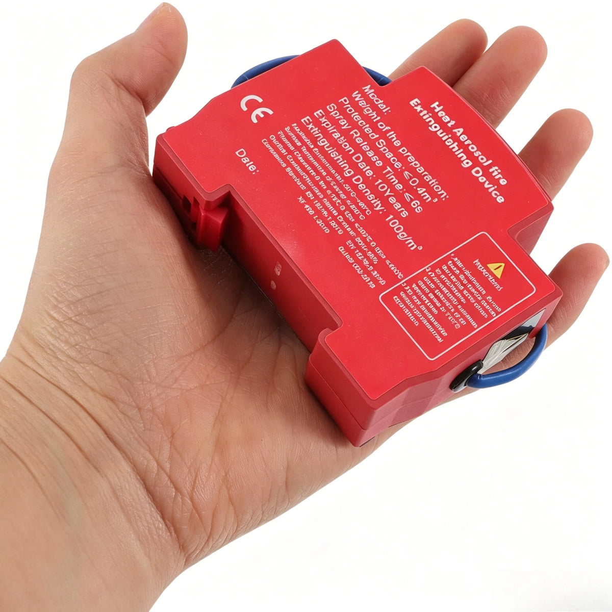 Extincteur Automatique Miniature – Déclenchement Thermique au Contact des Flammes 220V