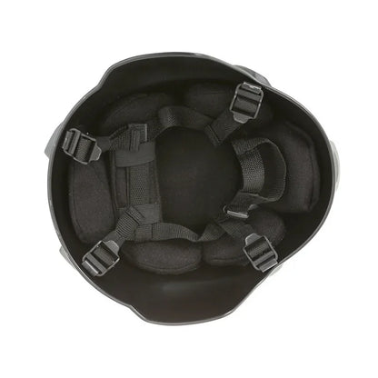 Casque Tactique MICH avec Rails Quick Release – Protection Tête ABS Airsoft Combat Outdoor - BLACKBEARD OUTDOOR INDUSTRIES