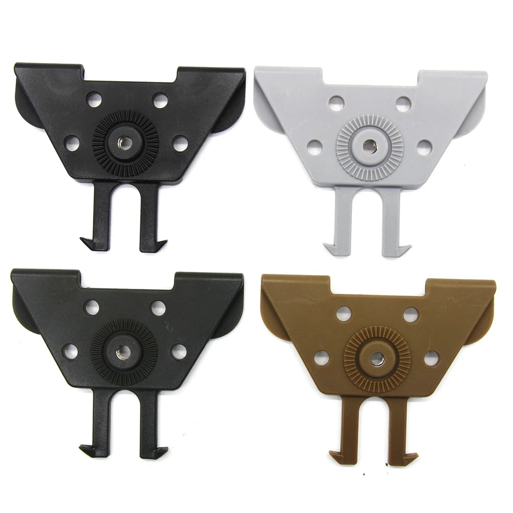 Adaptateur Molle Tactique pour Holster de Pistolet et Poche à Chargeurs – Plateforme MOLLE Universelle Compatible avec GL17, GL19, Beretta M9, 1911 BLACKBEARD OUTDOOR INDUSTRIES