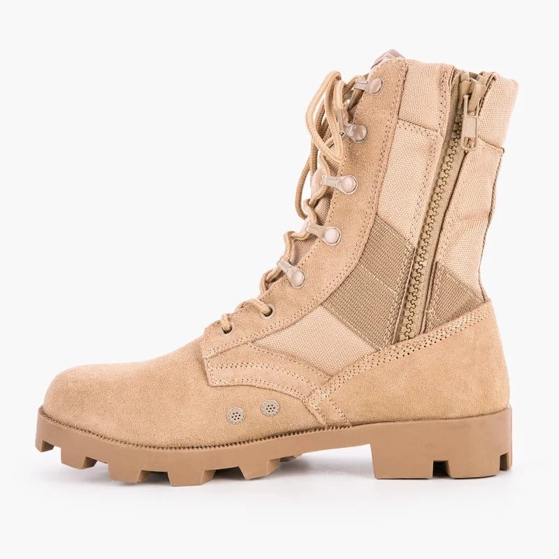 Bottes Tactiques Desert Boots Vertes - Imperméables, Tailles 37 à 48