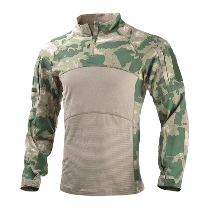 Chemise de Combat Homme à Manches Longues 1/4 Zip – Veste Tactique Outdoor - BLACKBEARD OUTDOOR INDUSTRIES