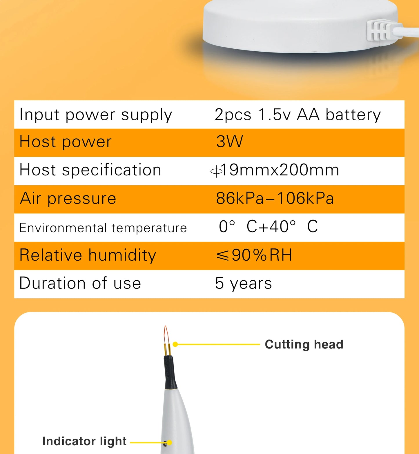 Stylo Hémostatique à Électrocoagulation – 4 Embouts, Coupe Dentaire et Gingivale, Recharge Sans Fil - BLACKBEARD OUTDOOR INDUSTRIES