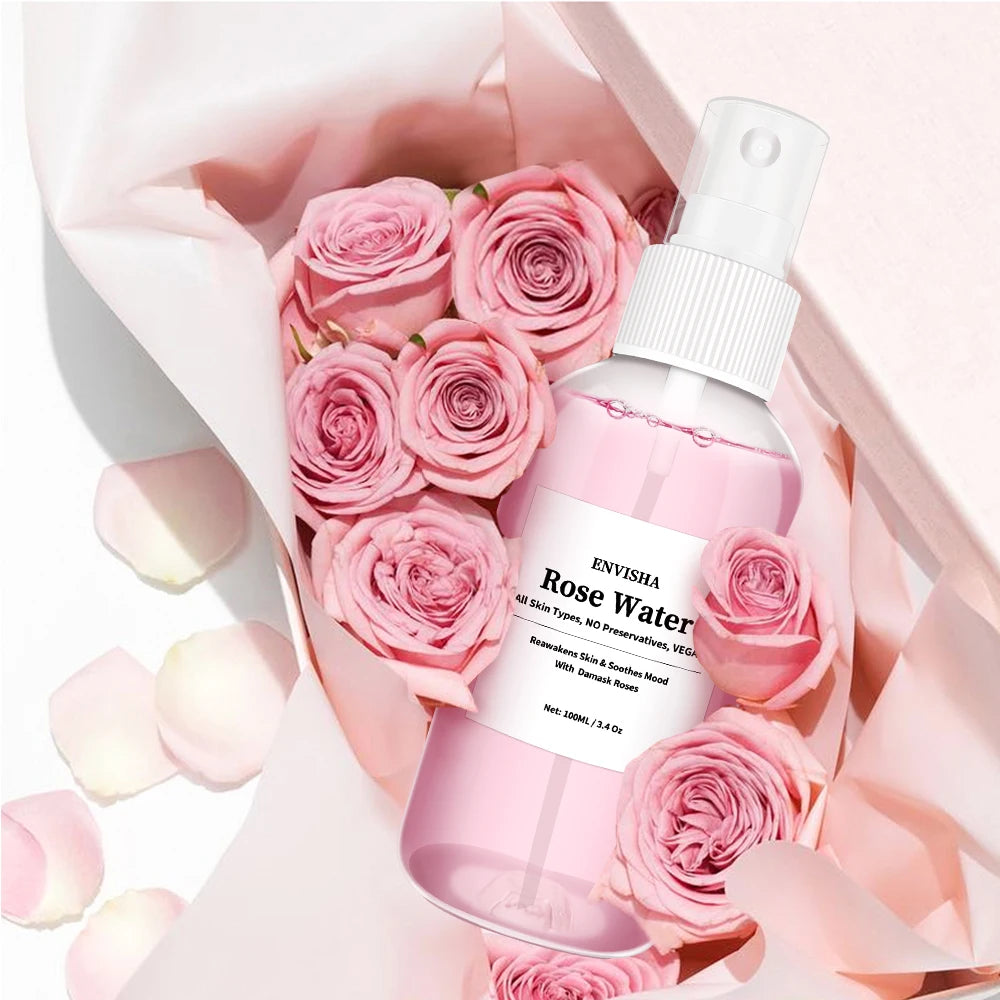Lotion tonique visage à la rose 100 ml