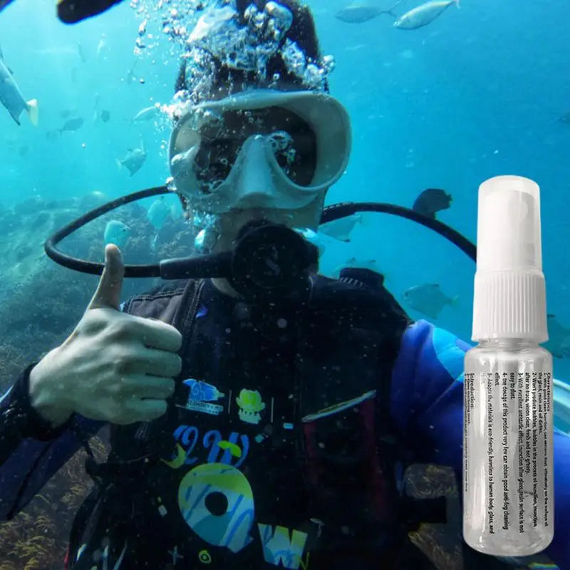 Agent Anti-Buée Solide pour Masques de Plongée, Lunettes de Natation et Équipements – Spray Anti-Buée Liquide - BLACKBEARD OUTDOOR INDUSTRIES