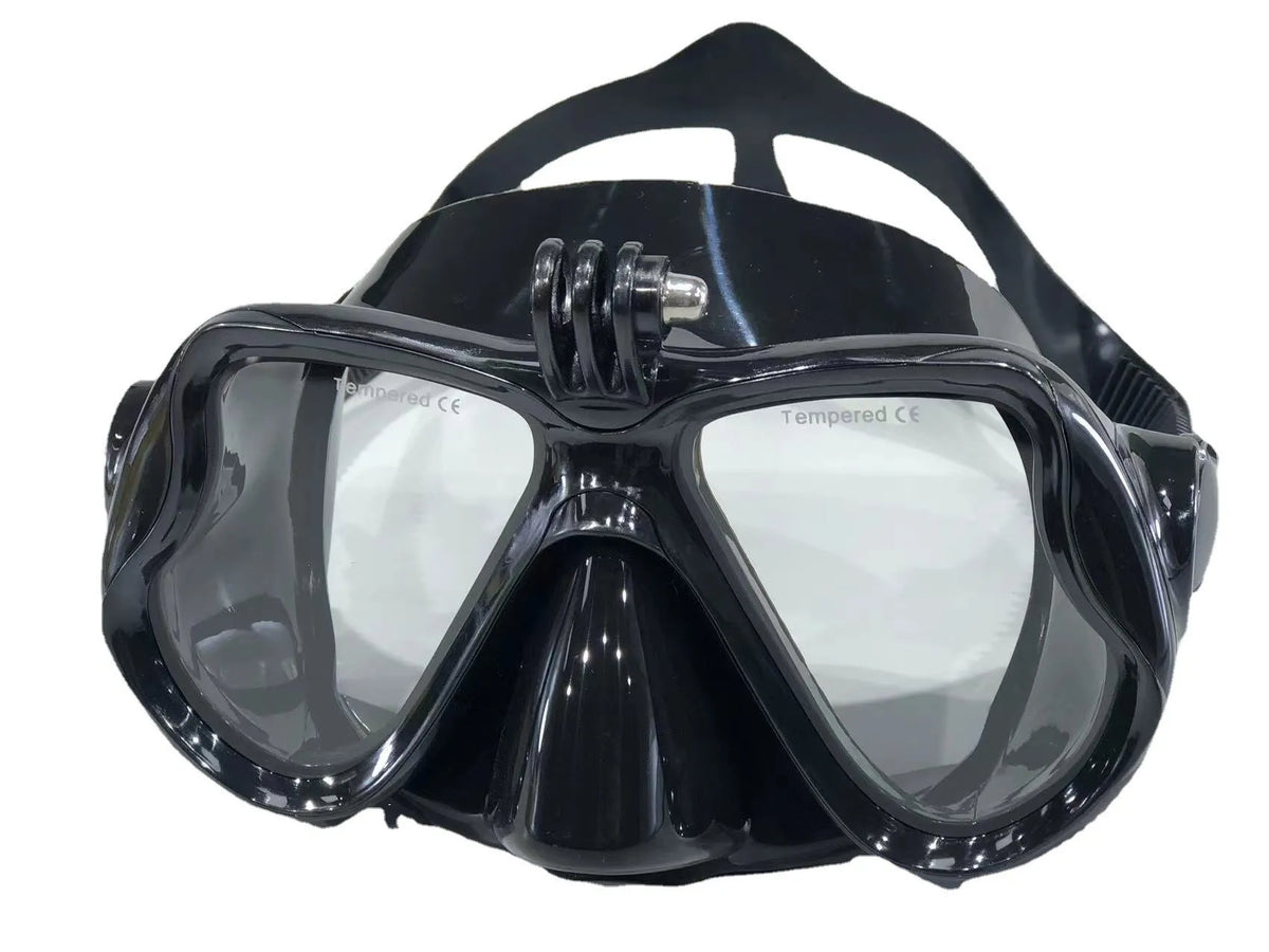 Masque de plongée et snorkeling adulte en verre trempé