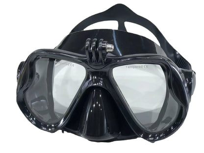 Masque de plongée et snorkeling adulte en verre trempé
