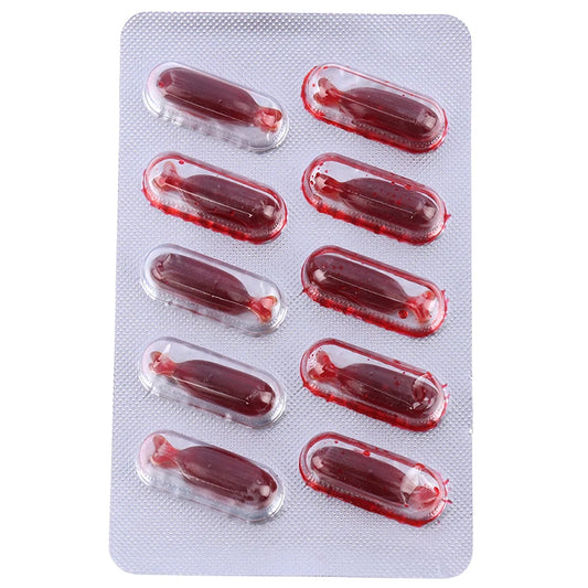Capsules Faux Sang x10 – Halloween, Cosplay & Simulation Médicale | Comestibles - BLACKBEARD OUTDOOR INDUSTRIES