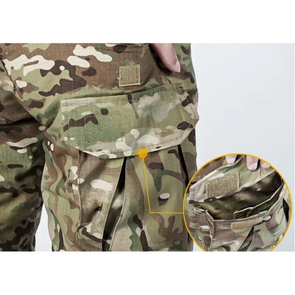 Pantalon tactique G3 en ripstop avec genouillères
