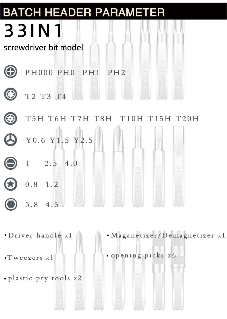 Coffret Tournevis Cliquet Multidirectionnel 30–49 pièces – Acier Vanadium Magnétique - BLACKBEARD OUTDOOR INDUSTRIES