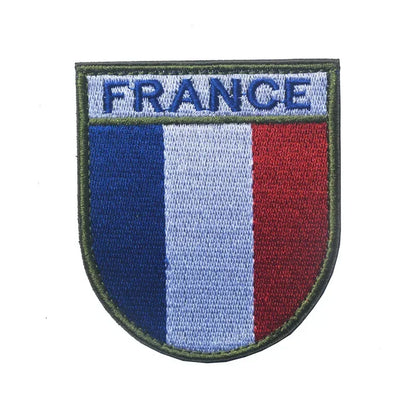 Patch Drapeau France IR Réfléchissant – Badge Tactique Brodé pour Casquette, Sac, Brassard - BLACKBEARD OUTDOOR INDUSTRIES