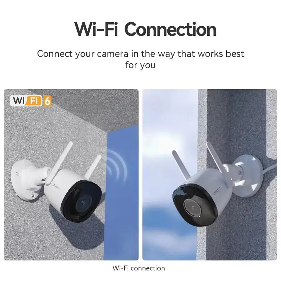 🔐 Caméra de Surveillance Extérieure IMOU Bullet 3C – 5MP 3K UHD | WiFi 6 | Détection Humaine & Véhicule | IP67 | Vision Nocturne Ma boutique