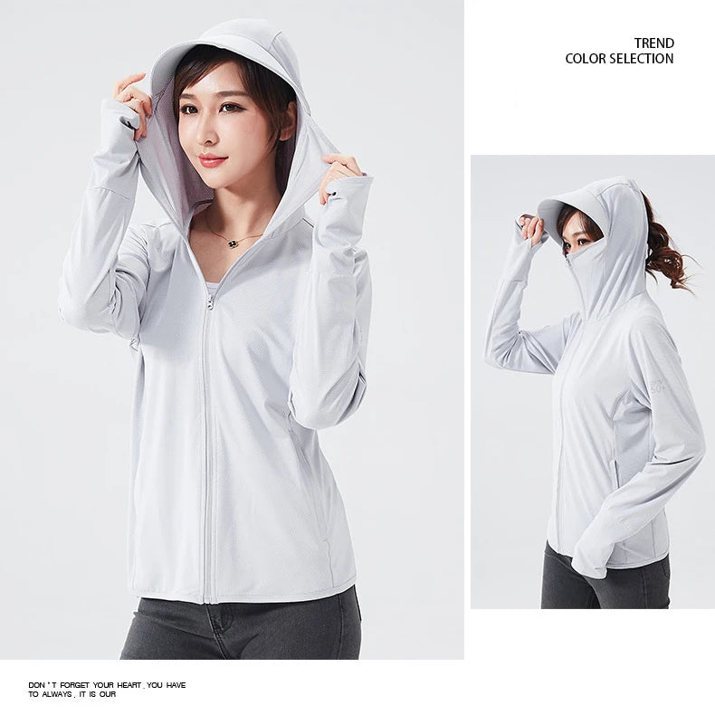 Veste Anti-UV Unisexe à Séchage Rapide | Veste Légère Outdoor à Capuche – Modèle LNGXO - BLACKBEARD OUTDOOR INDUSTRIES