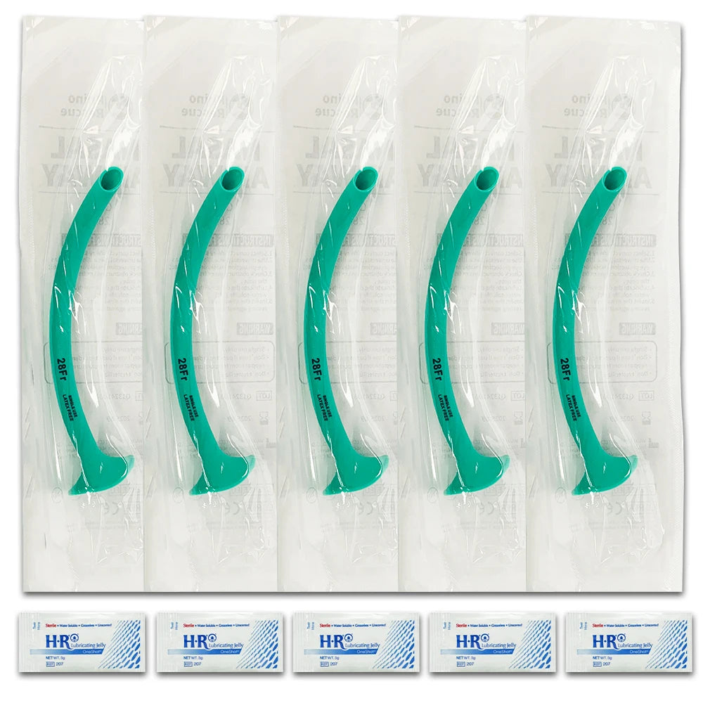 Canule Nasopharyngée NPA RHINO RESCUE 28Fr / 9,3mm – Avec Surgilube, Kit Urgence