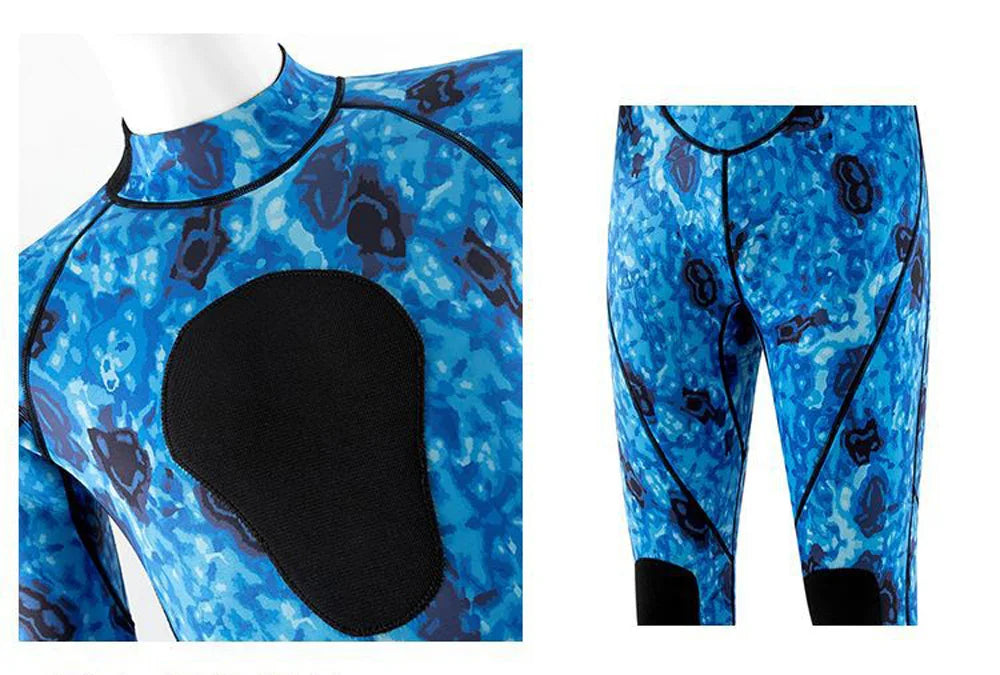 Combinaison Néoprène Camouflage 3 mm – Homme, Multi-Sports Nautiques - BLACKBEARD OUTDOOR INDUSTRIES