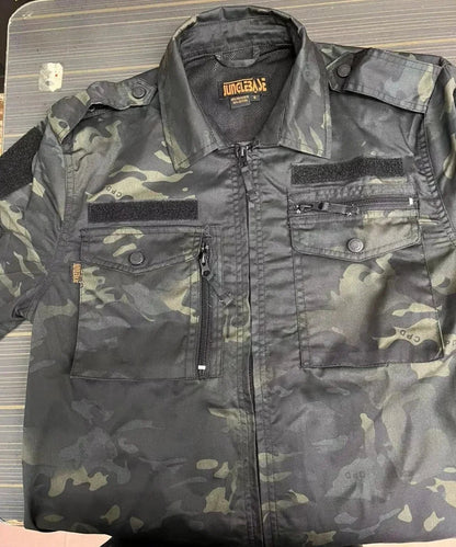 Uniforme Tactique BDU - Ensemble Camouflage avec Chemise et Pantalon | Vêtements de Randonnée, Chasse, Entraînement et Airsoft BLACKBEARD OUTDOOR INDUSTRIES