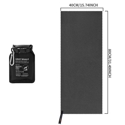 Serviette de sport séchage rapide en microfibre – compacte, ultra‑légère, idéale pour la gym, le camping et le voyage - BLACKBEARD OUTDOOR INDUSTRIES