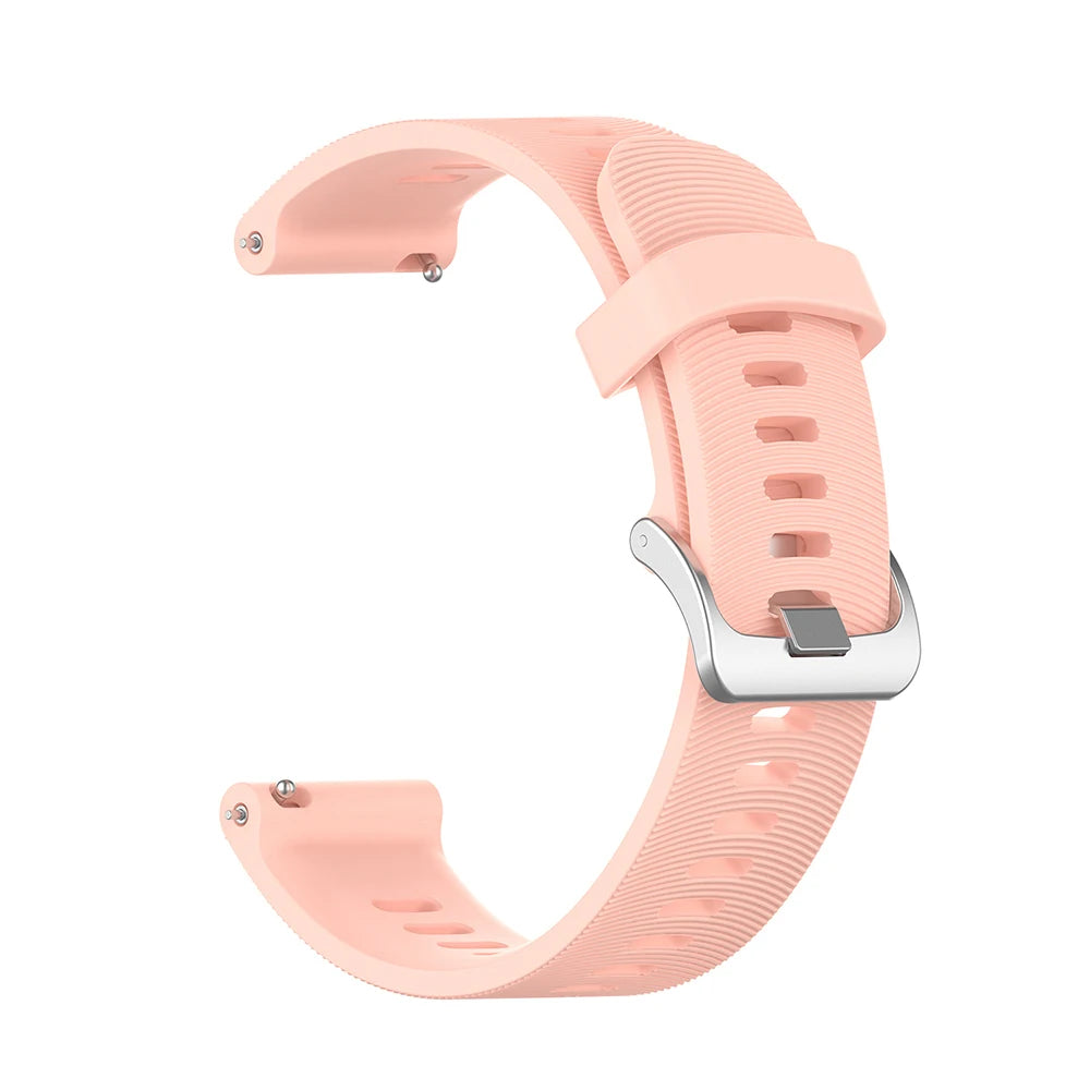 Bracelet en Silicone de 20mm pour Montre Garmin Forerunner / Venu / Vivoactive / Samsung Galaxy Watch BLACKBEARD OUTDOOR INDUSTRIES