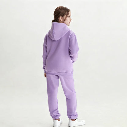 Ensemble Survêtement Enfant Hoodie + Pantalon – Fille Garçon 12M à 8 Ans