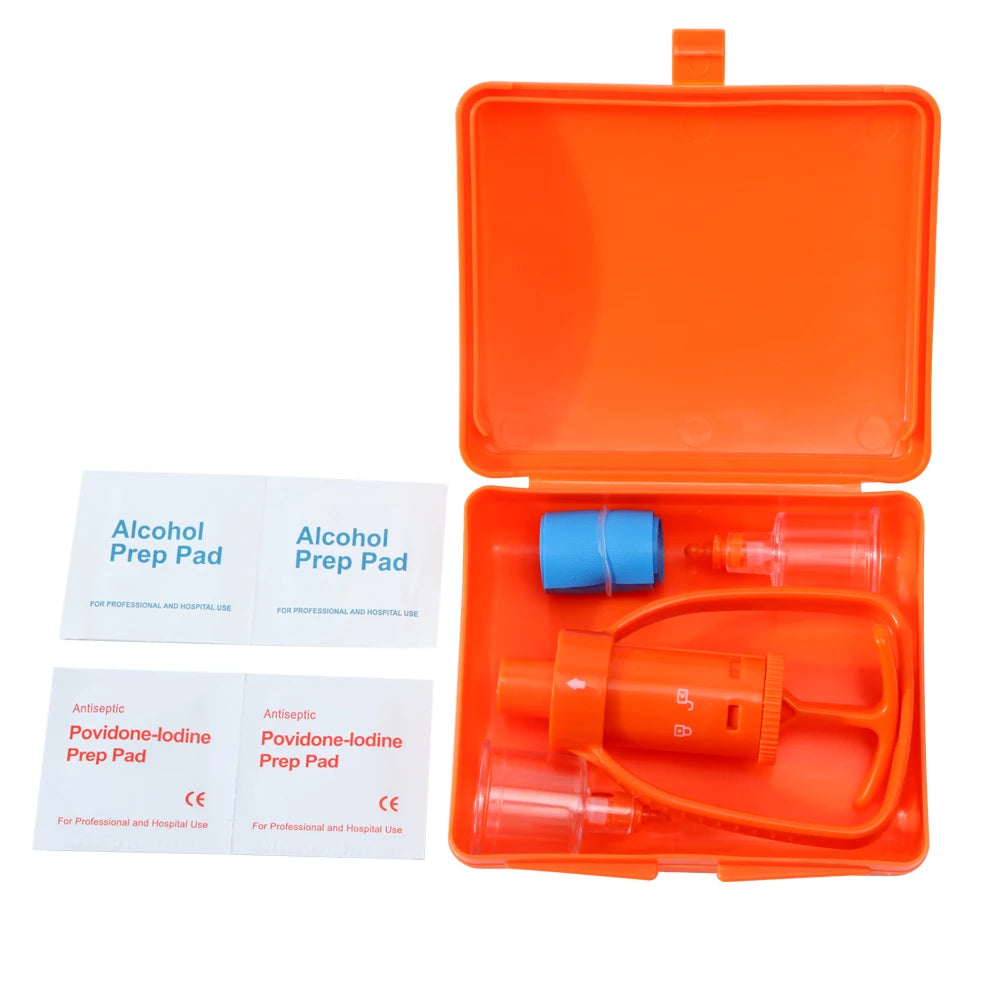 Kit Extracteur de Venin Morsure & Piqûre – Pompe Aspiration Premiers Secours Outdoor