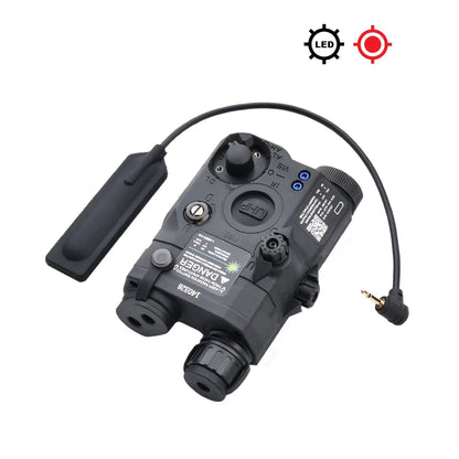 WADSN PEQ-15 LA-5C Désignateur Laser Tactique Rouge Vert Bleu – Rail 20mm - BLACKBEARD OUTDOOR INDUSTRIES