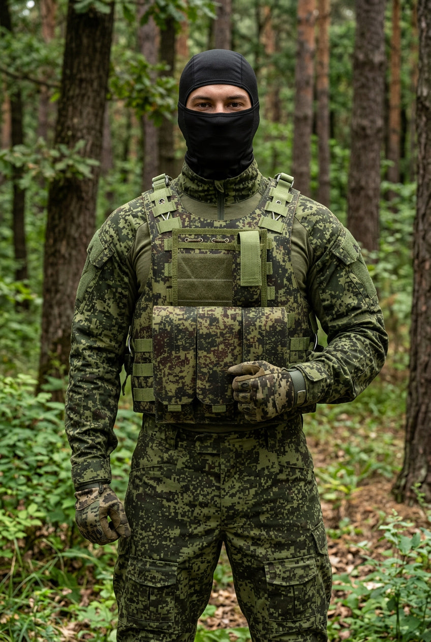 Gilet porte-plaques tactique MOLLE WOLF ENEMY