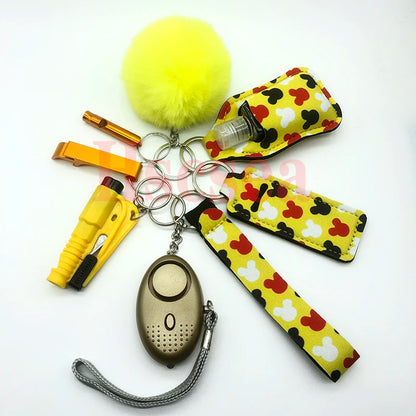 Porte-clés de survie pour femme, modèles au choix