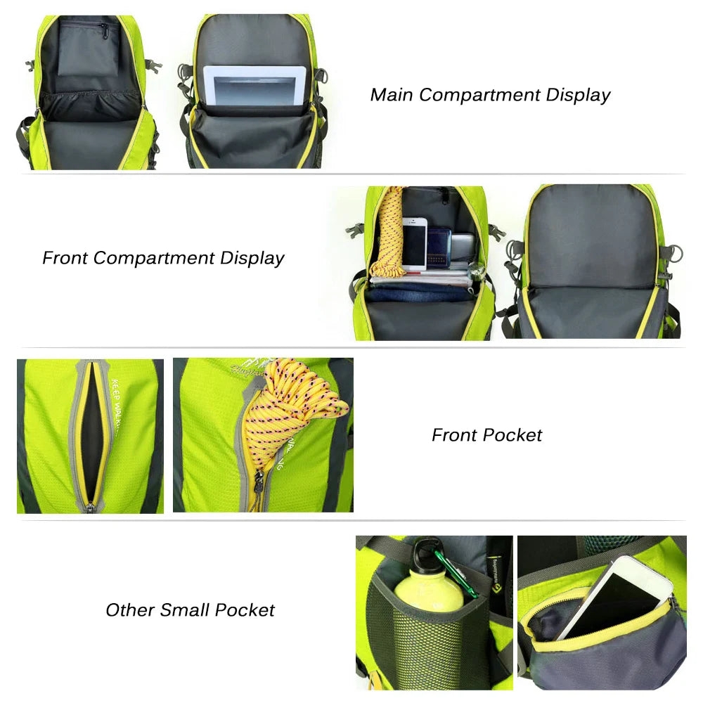 Sac à Dos de Randonnée 40L – TOMSHOO | Étanche, Léger et Polyvalent pour Hommes & Femmes - BLACKBEARD OUTDOOR INDUSTRIES