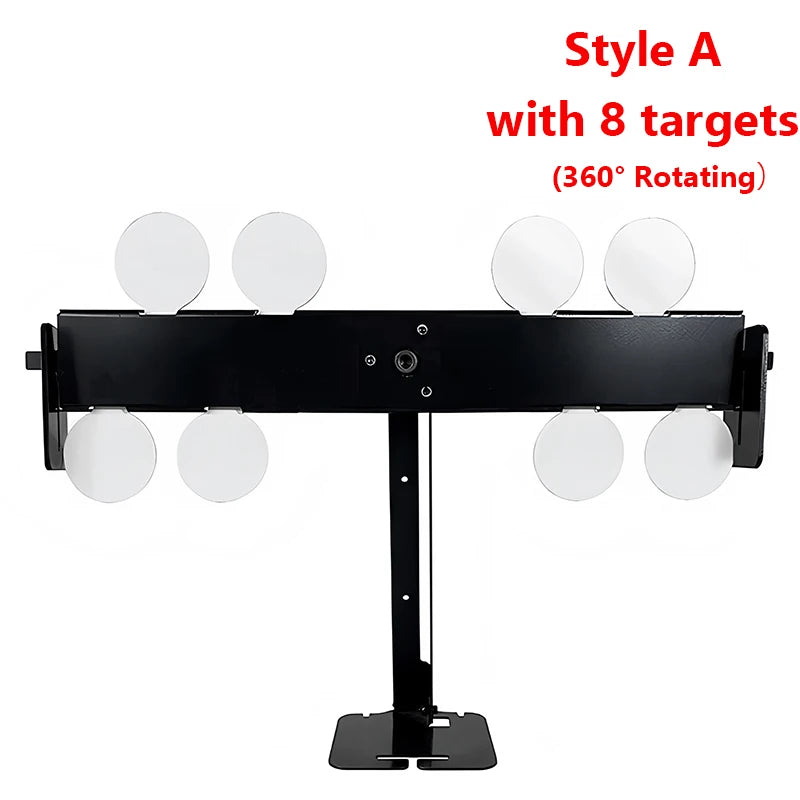 CIBLE MÉTAL RÉACTIVE LUXE – SYSTÈME SWING ET ROTATION AUTOMATIQUE POUR TIR SPORTIF Ma boutique