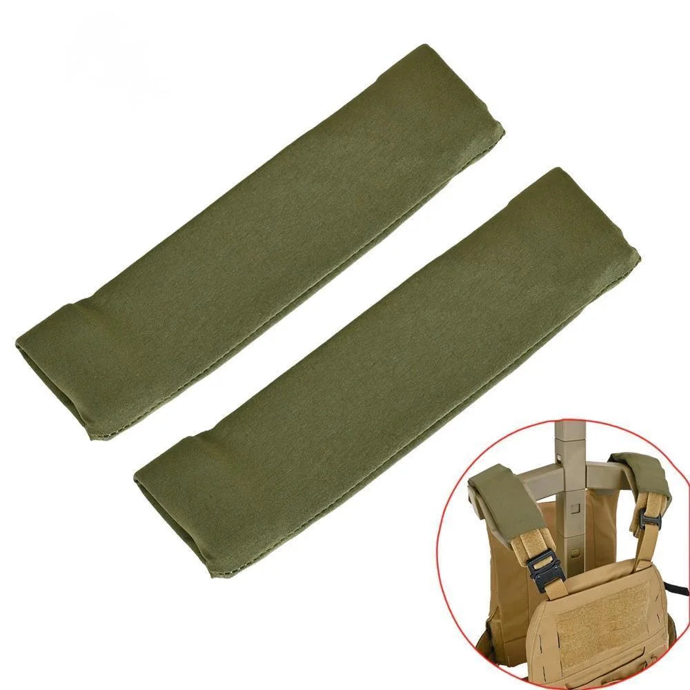 Épaulières Tactiques FCPC – Paire de Coussins de Bretelles 2", Chasse & Airsoft