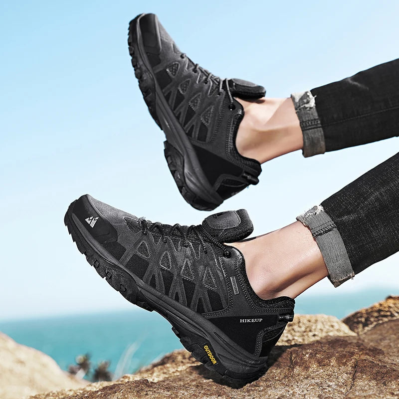 Chaussures de Randonnée Homme HIKEUP – Respirantes, Antidérapantes, Imperméables | Trekking & Outdoor - BLACKBEARD OUTDOOR INDUSTRIES