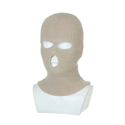 Balaclava cagoule trois trous en fibre acrylique Ma boutique